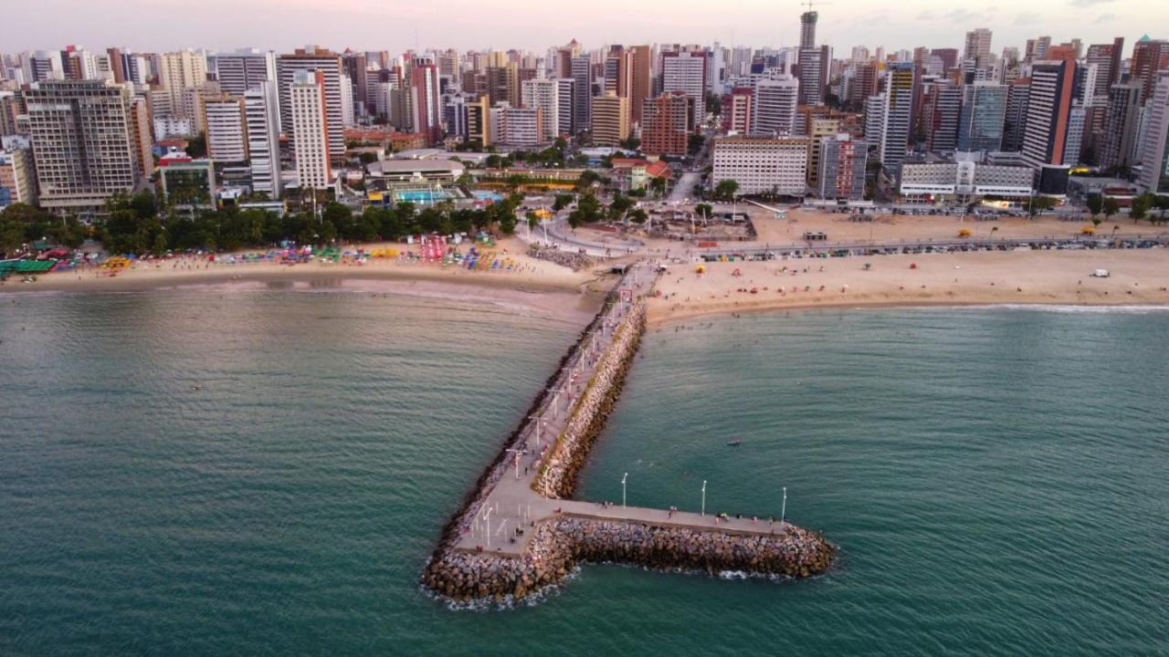 Beira Mar Meireles A Um Passo Do Mar Fortaleza  Buitenkant foto